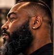 Verzorgde baard en fade