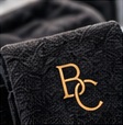 Barber Cliff handdoek met BC-logo